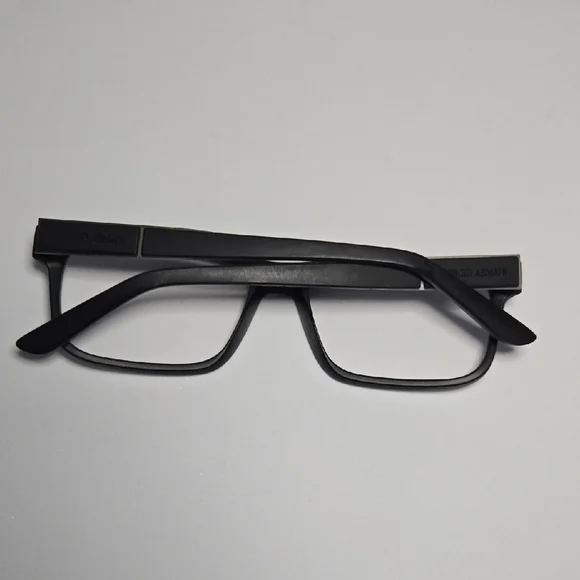 GIORGI ARMANI BLACK PRESCRIPTION GLASSES - Picture 5 of 7